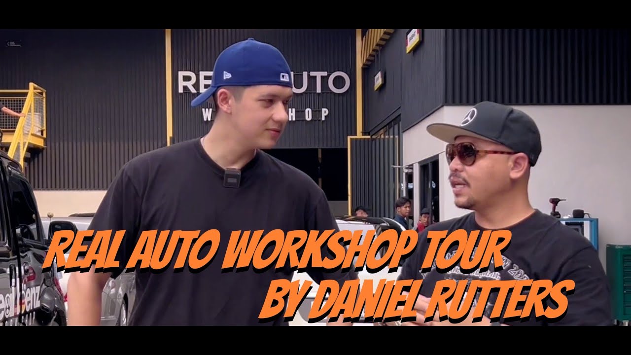 REAL AUTO WORKHSOP TOUR BY DANIEL RUTTERS
