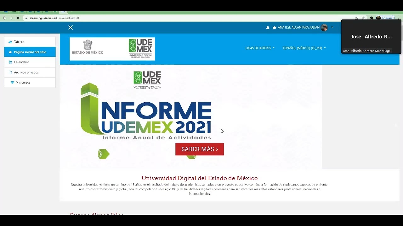 WEBINAR MANEJO DE PLATAFORMA UDEMEX