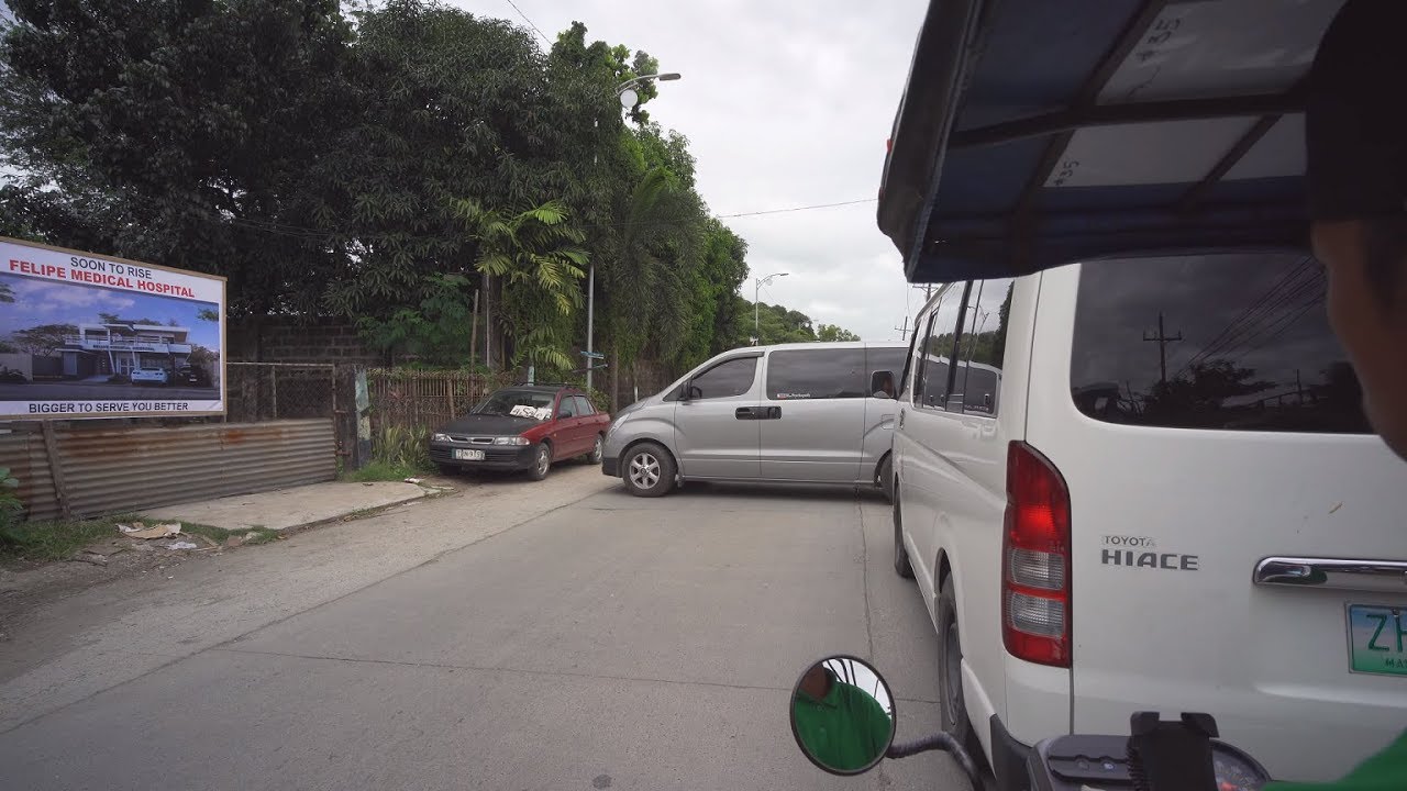 Philippines, tricycle ride from Gaya Gaya Toda to Tungko