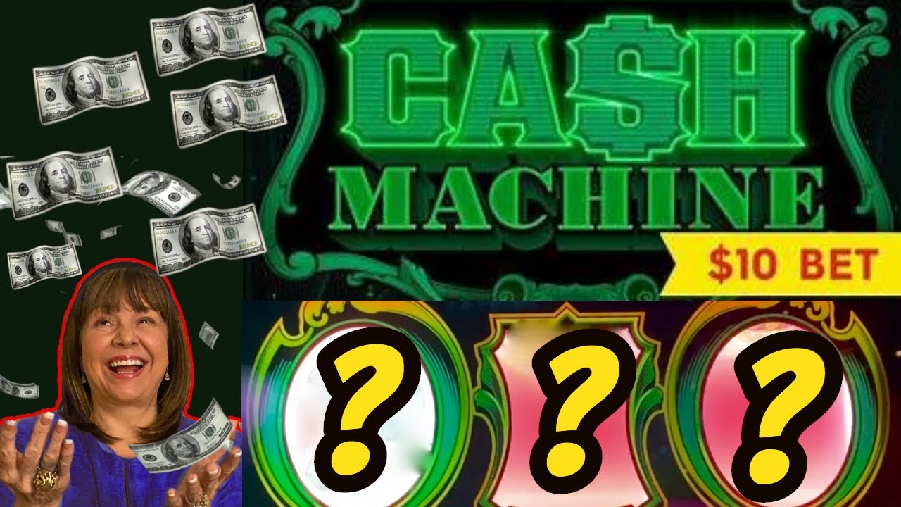 WINNING! CASH MACHINE LIVES UP TO ITS NAME!