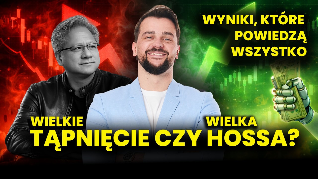 WIELKIE TĄPNIĘCIE CZY WIELKA HOSSA? Nvidia publikuje kluczowe dane. Co dalej?