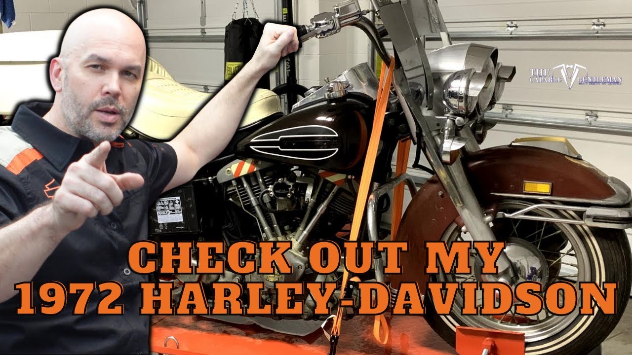 My 1972 Harley-Davidson FLH Restoration Project!