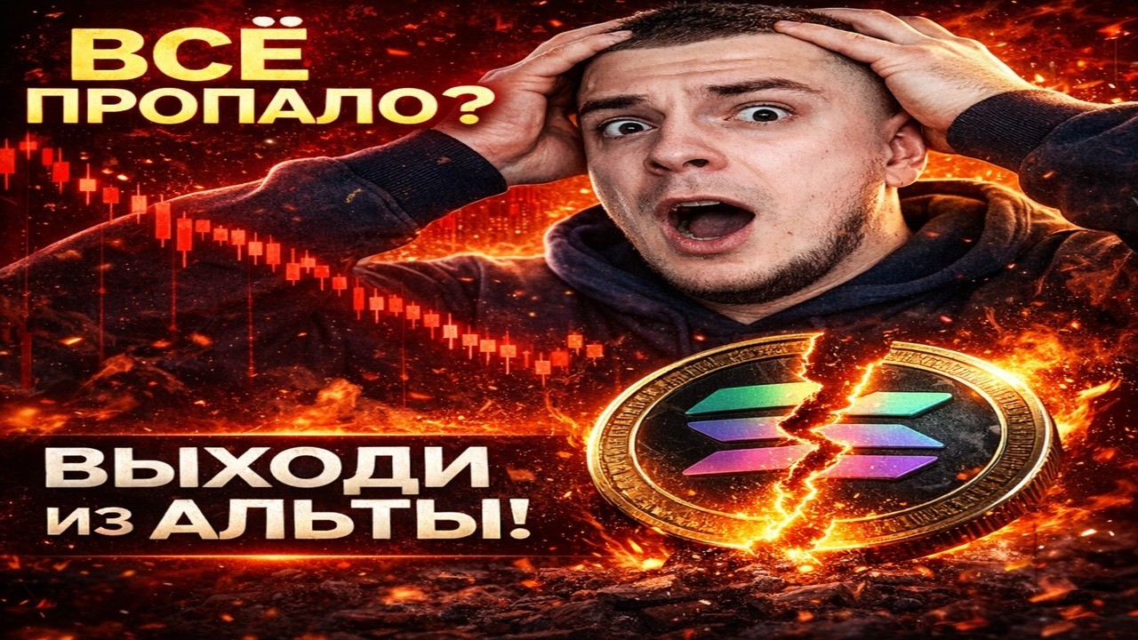 КРАХ АЛЬТКОИНОВ! 🚨 Пока ты в панике, BlackRock СКУПАЕТ ЭТО!