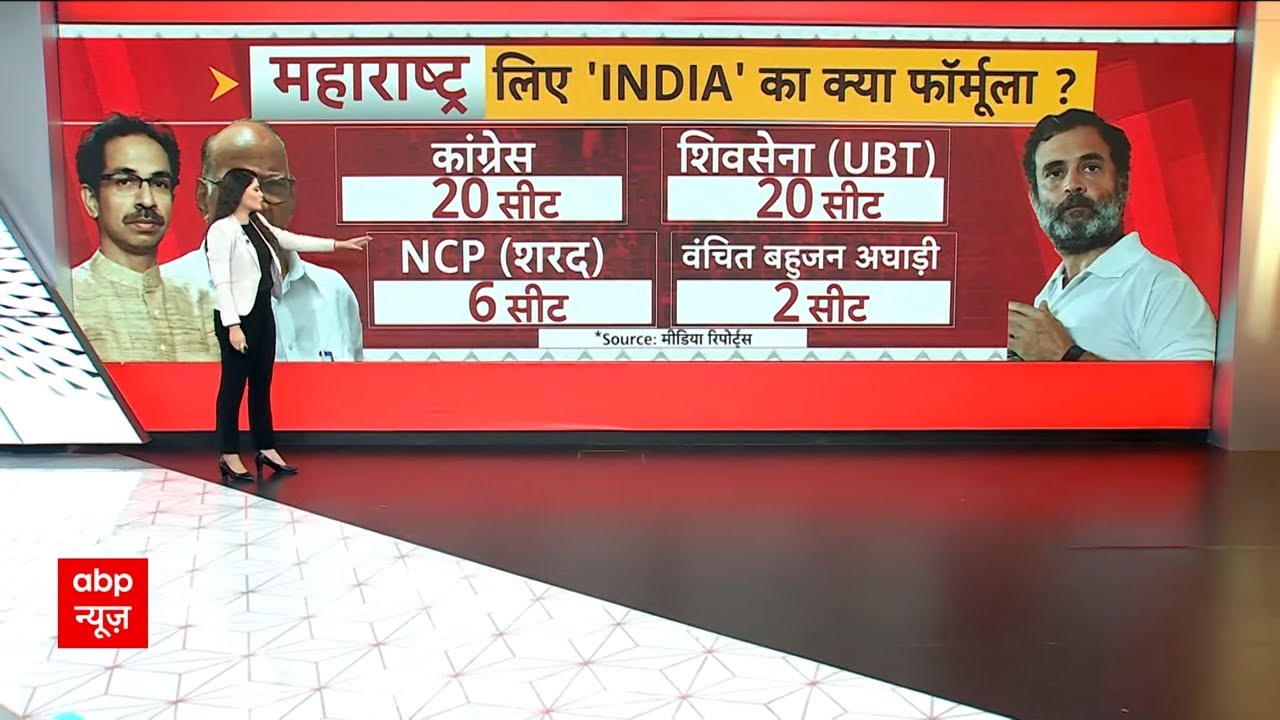 INDIA Alliance Seat Sharing: Maharashtra में किस पार्टी को मिलेगी कितनी सीट ? Loksabha Election 2024