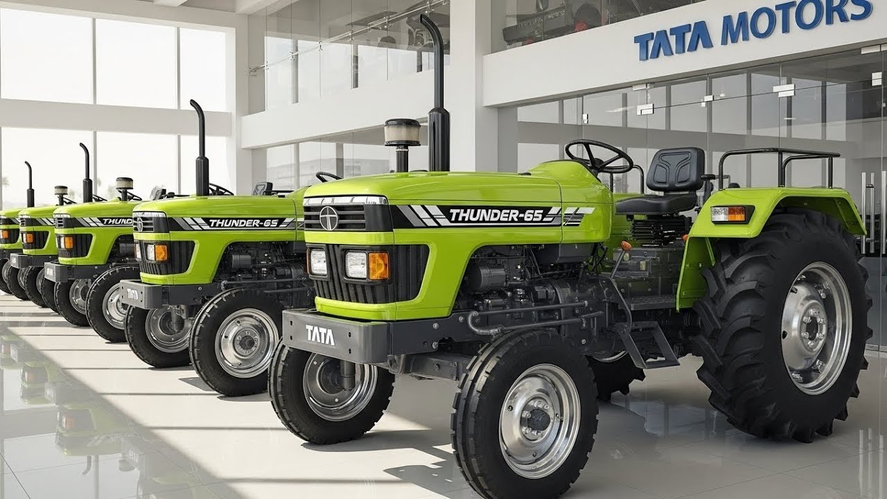 Tata Thunder-60 Tractor Launch 🚜 | 60HP Power, New Features & Stunning Design 2026