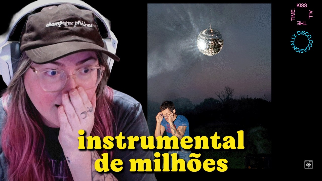 ouvindo kiss all the time. disco, occasionally pela primeira vez (harry styles)