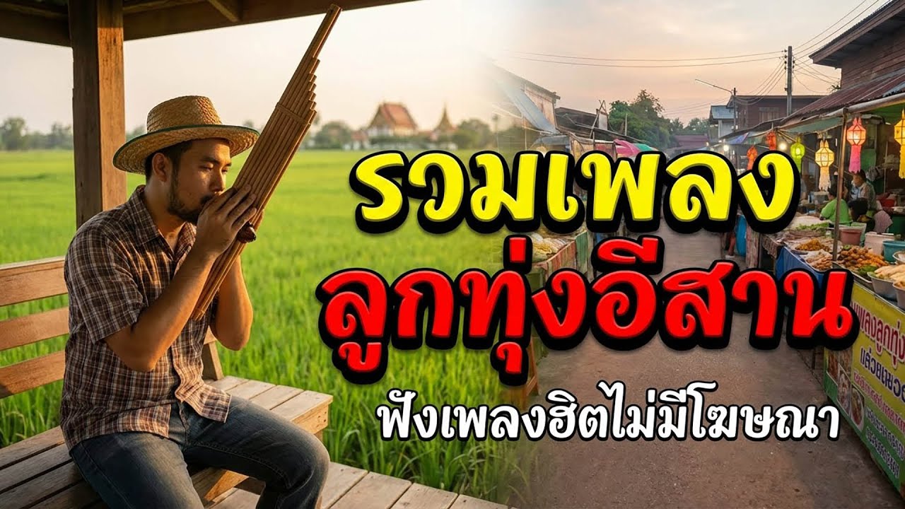 รวมเพลงลูกทุ่งอีสานเพราะๆ ใหม่ล่าสุดกำลังมาแรง【LONGPLAY】ไม่มีโฆษณาคั่นบ่อย ชุดที่ 58