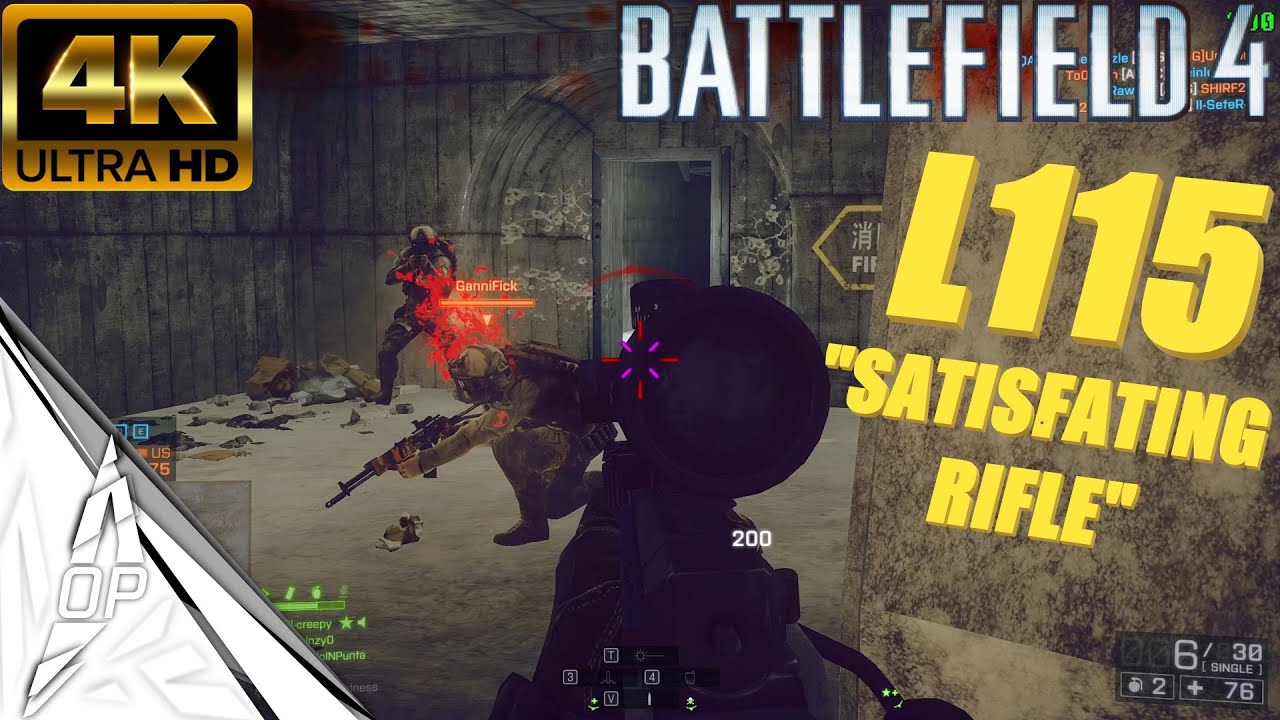 BF4 L115 8X CQB _ BATTLEFIELD 4 PC GAMEPLAY [4K 60FPS] #gameplay  #battlefield4 #bf4 #battlebit