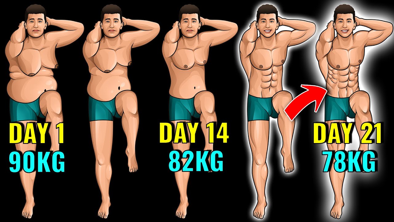 Standing Workout To Lose Weight As EASY as 2 WEEKS For Men