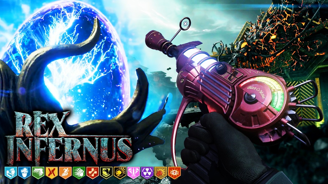 REX INFERNUS EASTER EGG HUNT & BOSS FIGHT GAMEPLAY! BLACK OPS 7 ZOMBIES