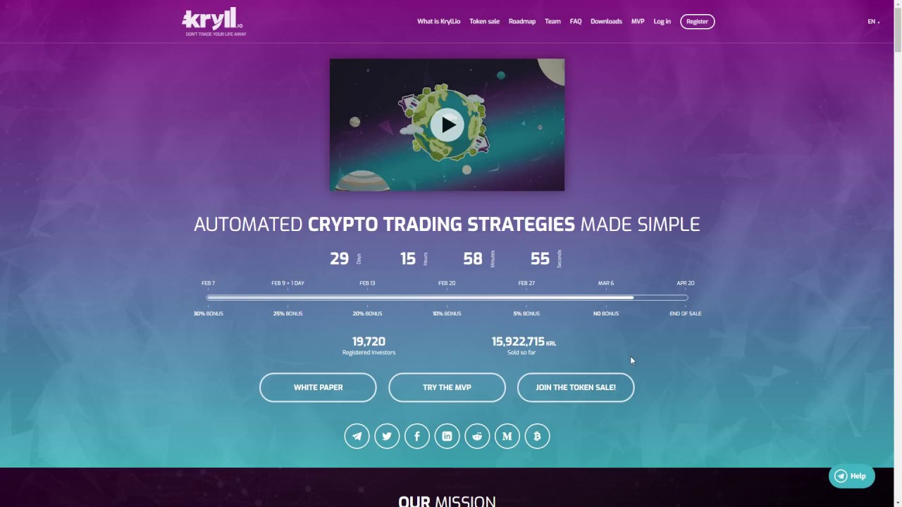 Обзор платформы трейдинговых стратегий KRYLL.