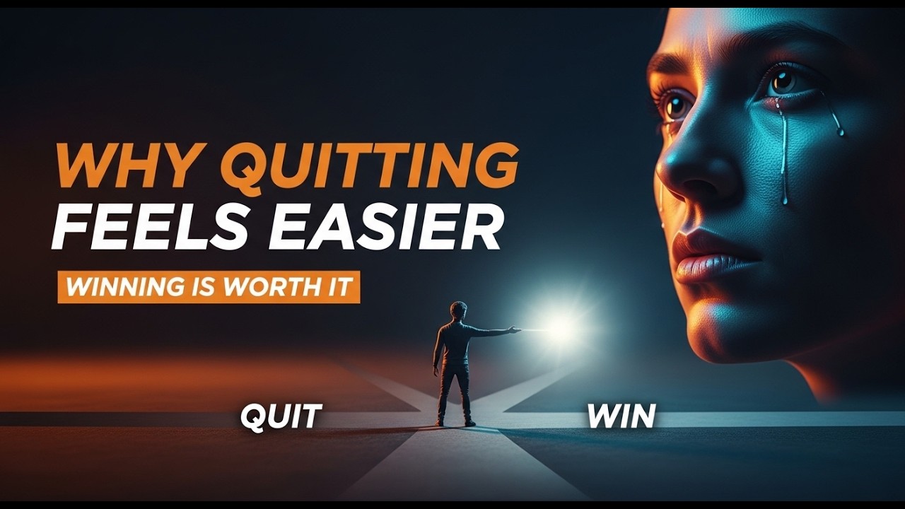 Why Quitting Feels Easier Than Winning