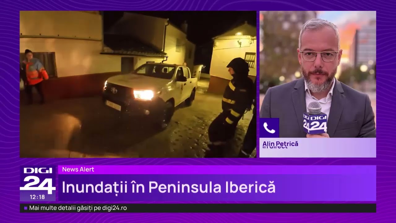 Furtuna Leonardo a făcut prăpăd în Spania și Portugalia