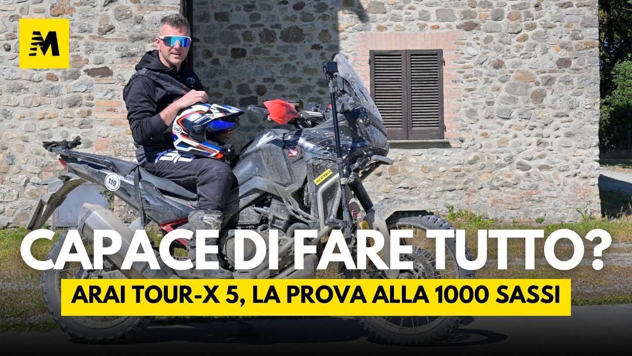 Adventure, strada e fuoristrada: la soluzione definitiva? Arai Arai Tour-X 5, ecco come va
