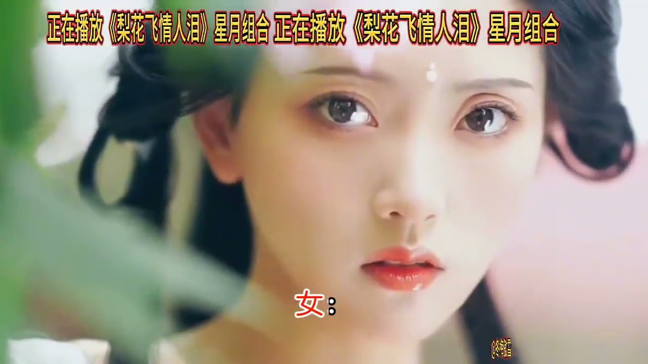 请欣赏星月组合《梨花飞情人泪》旋律优美，醉了人心，超级好听