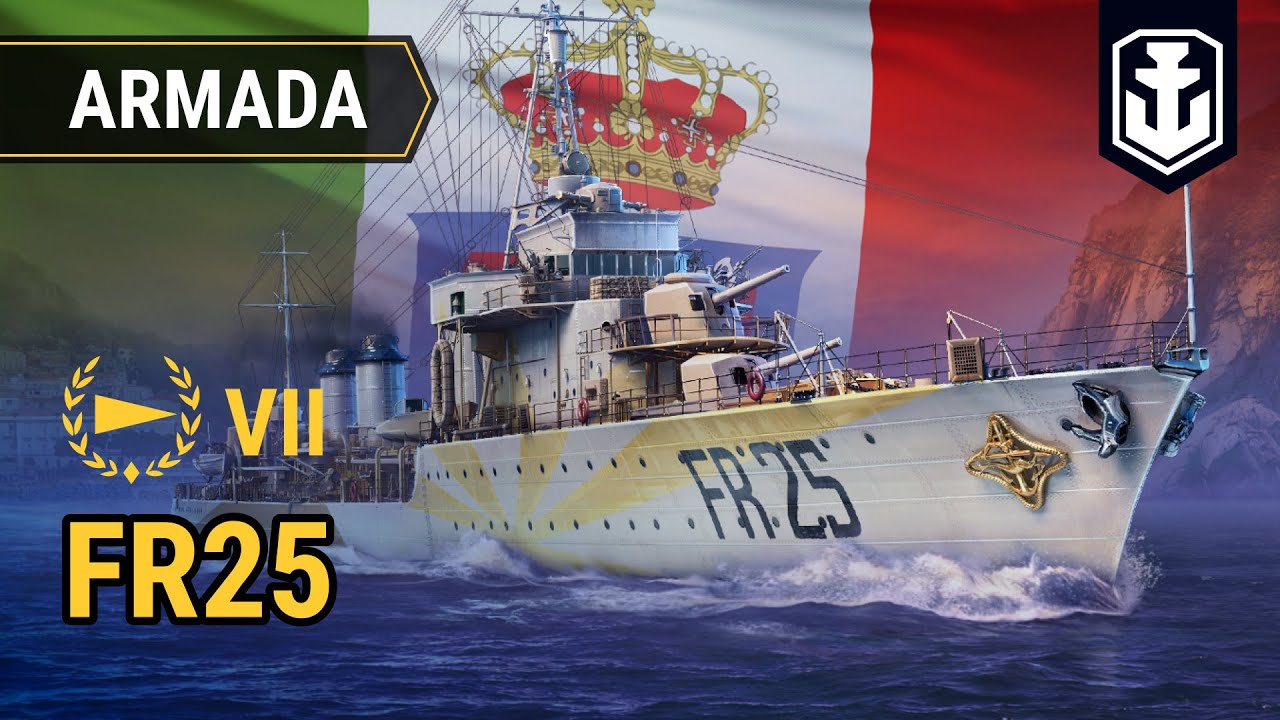 Armada: FR25 — Italian destroyer | World of Warships