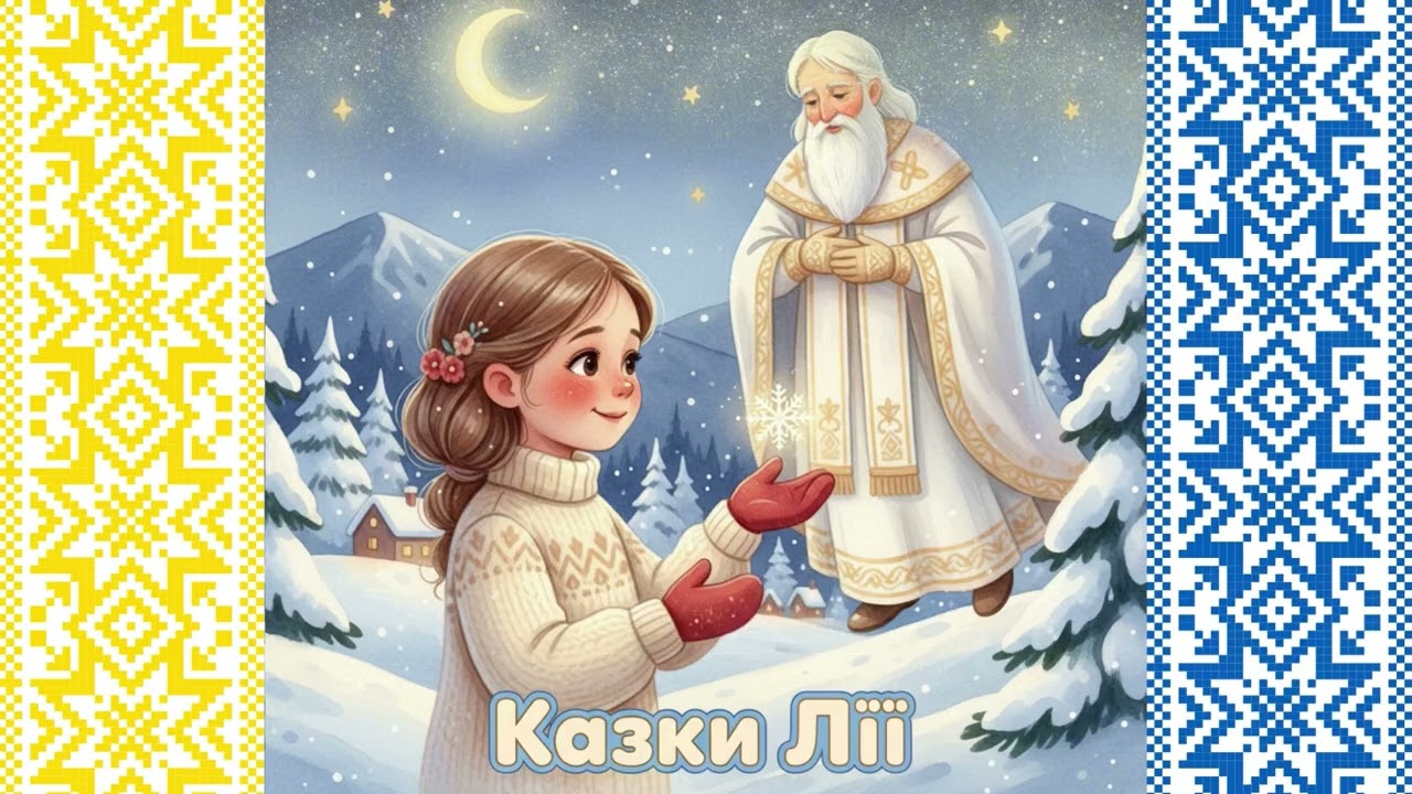 Святий Миколай і Сніжинка-боягузка. Українська аудіоказка | КАЗКИ УКРАЇНСЬКОЮ