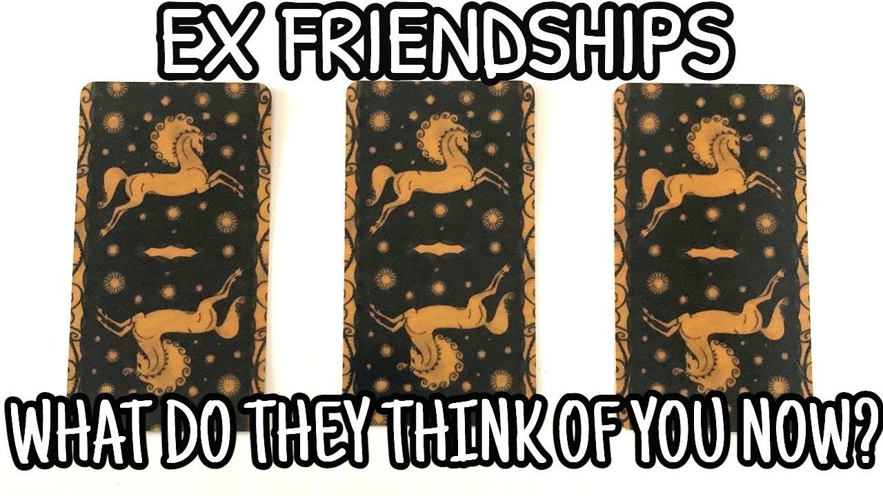 PICK A CARD 🔮 What Do Your EX FRIENDS Think Of You? ❌ What Have They Said About You? Tarot Reading
