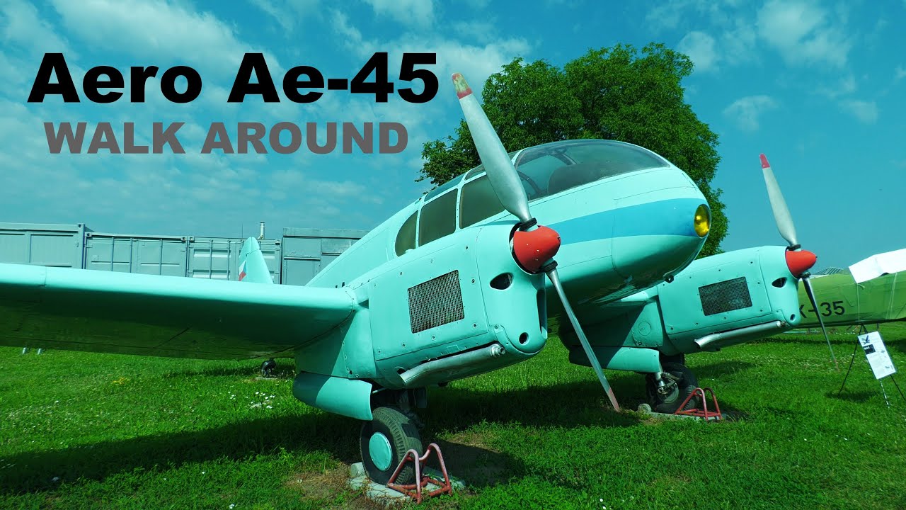 Aero Ae-45 | walk around | 4K | Aviation Museum Kunovice 2021