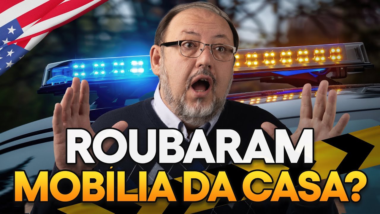 ROUBARAM OS MÓVEIS DESSA CASA???