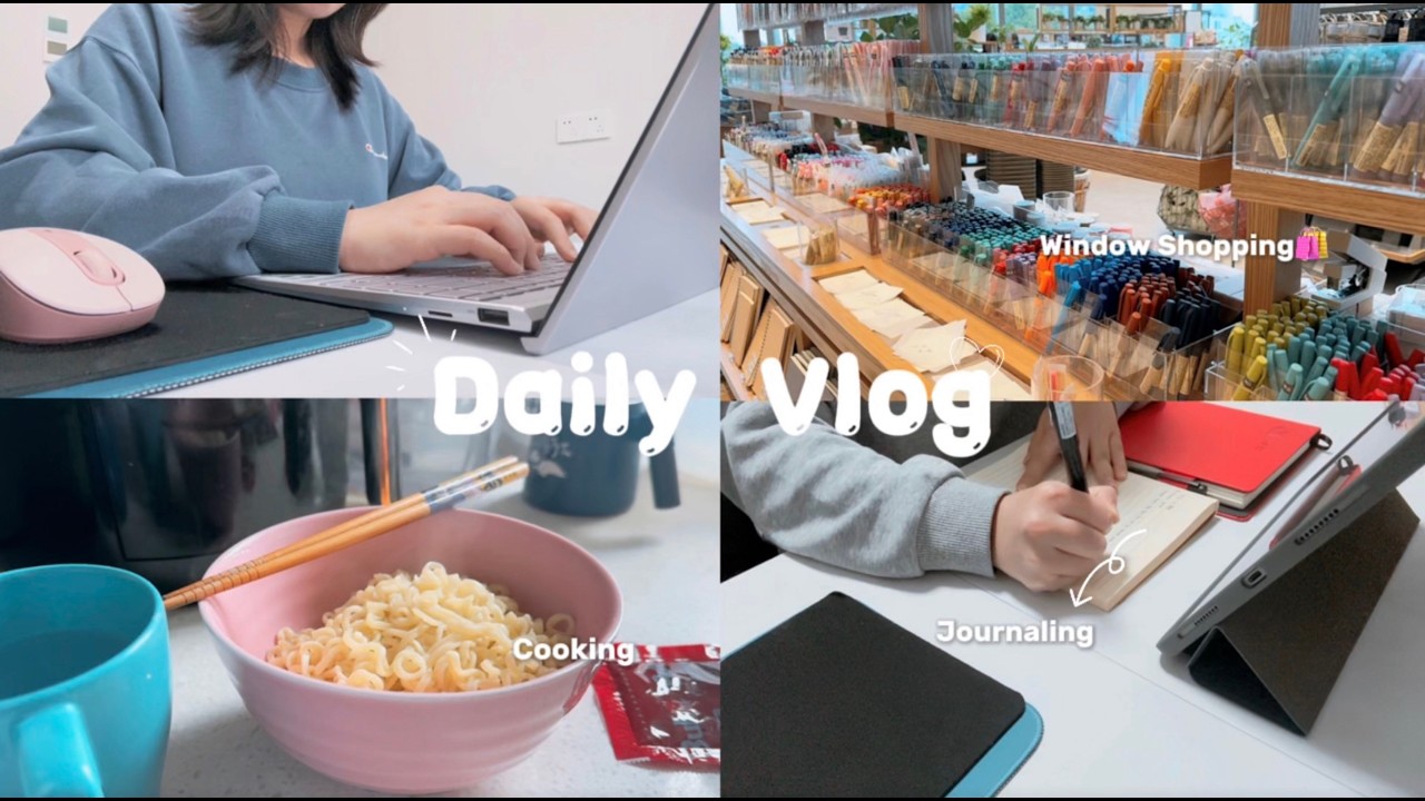 Daily Vlog | Window Shopping, Daily Routine, Student Diaries