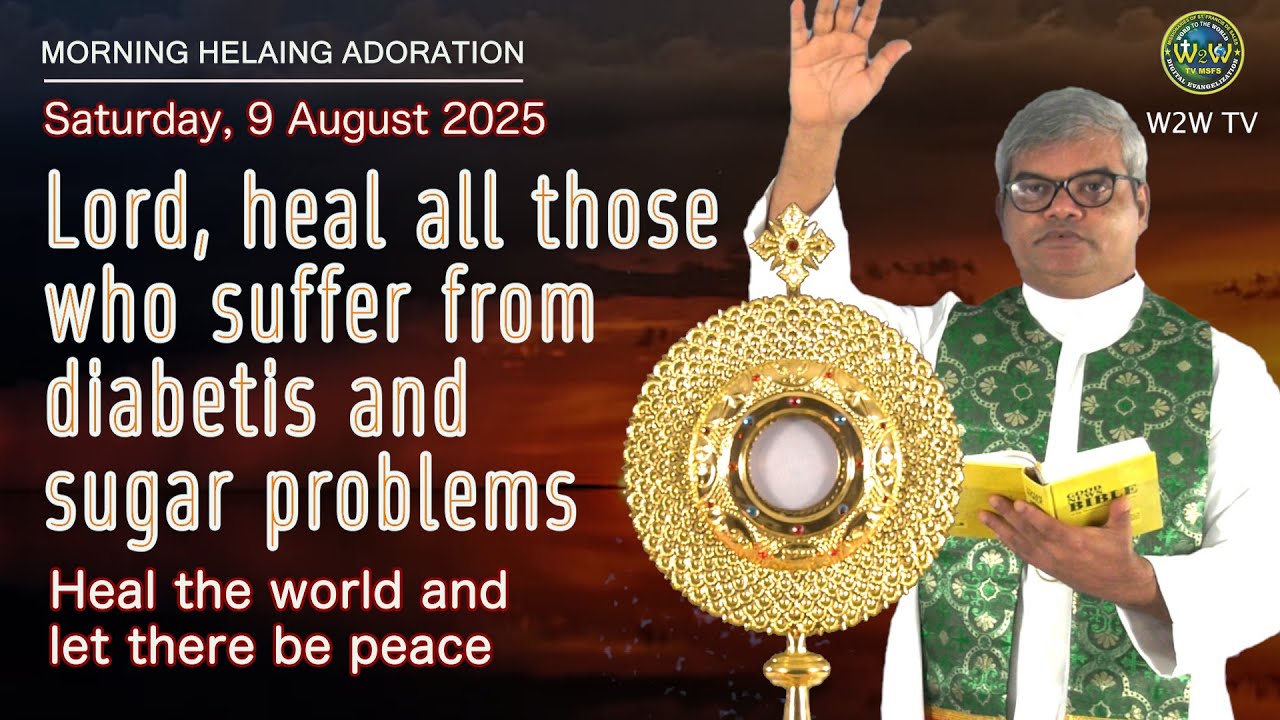 MORNING PRAYER & HEALING ADORATION | 9 AUGUST 2025 #healing #adoration #healingadoration