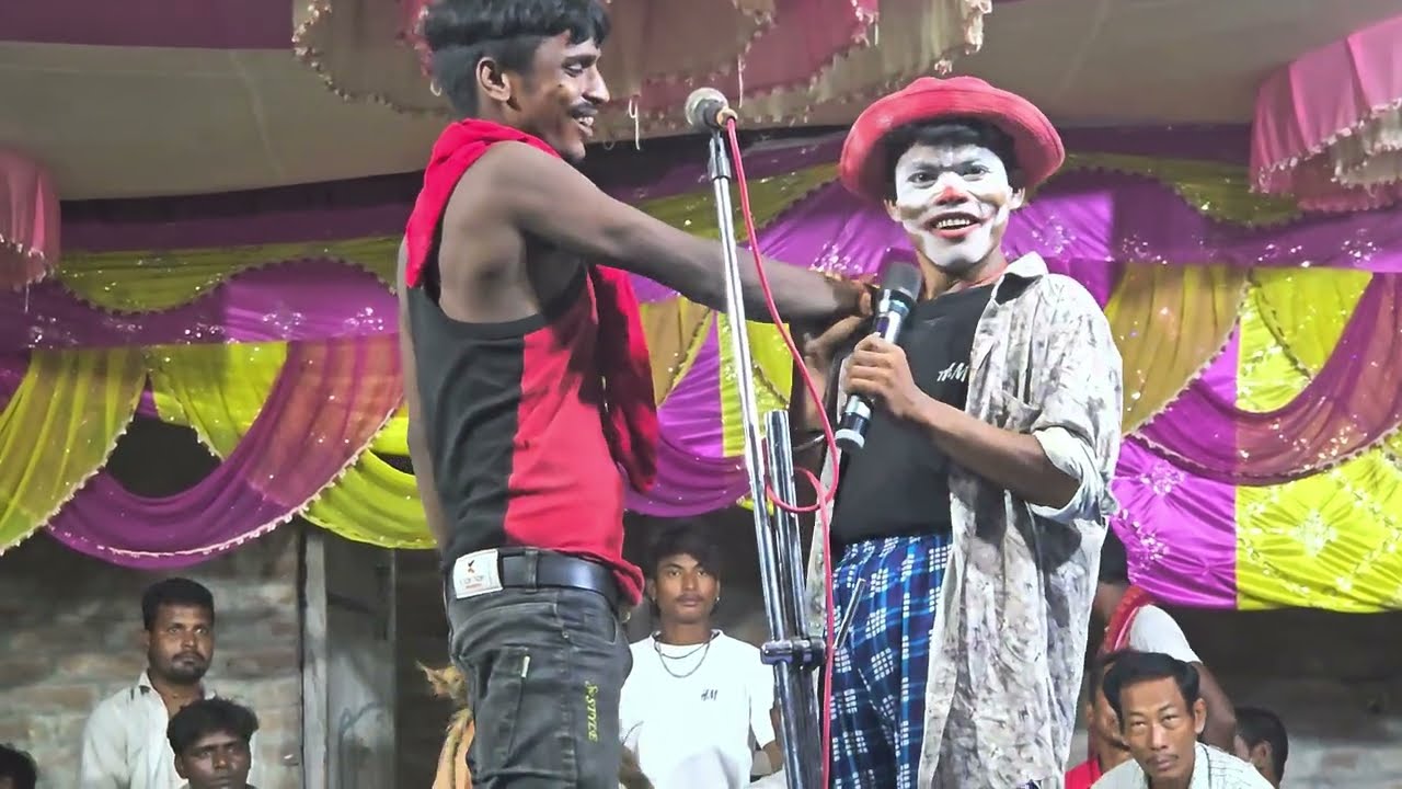 p1 - हँसी का हंगामा | जोकर प्रोग्राम | कॉमेडी | NACH DRAMA PARTY PACH POKHARIYA | @LovelyXpressVideo