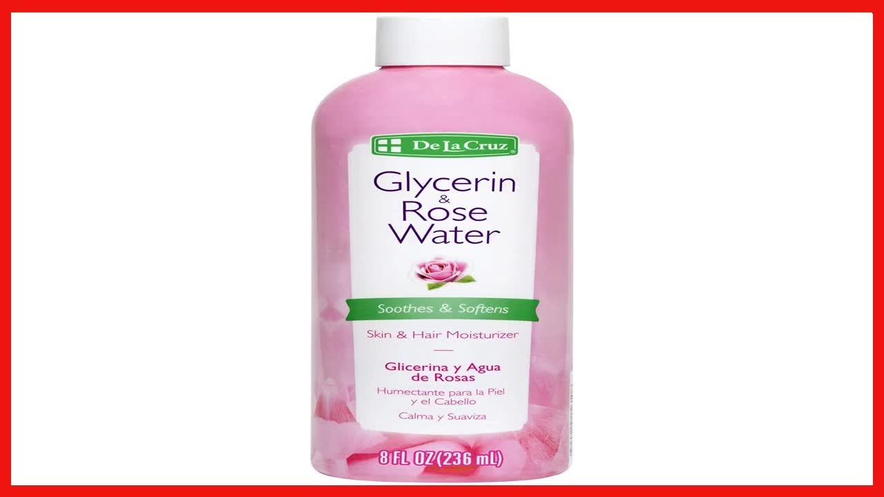 Great product -  De La Cruz Rose Water and Glycerin for Face - Rosewater Facial Toner and Moisturize