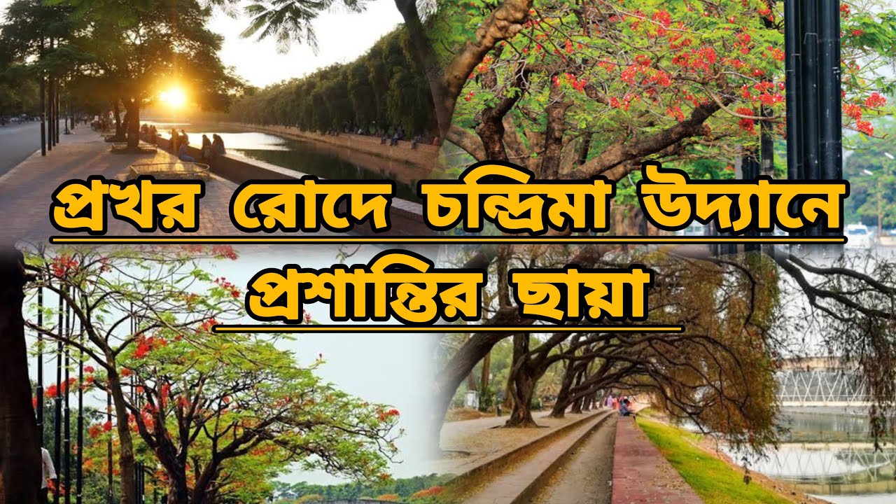 প্রখর রোদে চন্দ্রিমা উদ্যানে প্রশান্তির ছায়া #জিয়া উদ্যান #চন্দ্রিমা  উদ্যান