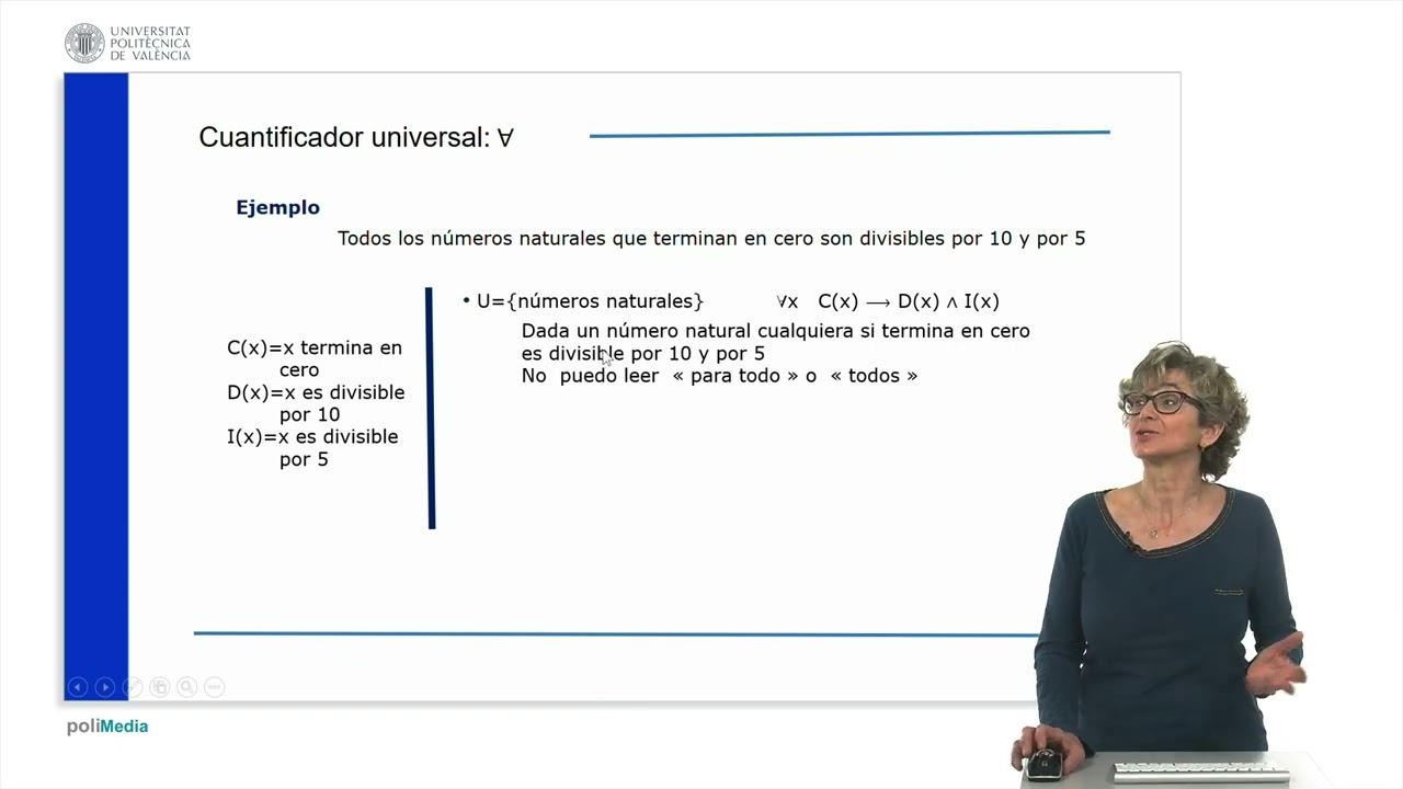 Cuantificadores en Lógica de predicados |  | UPV