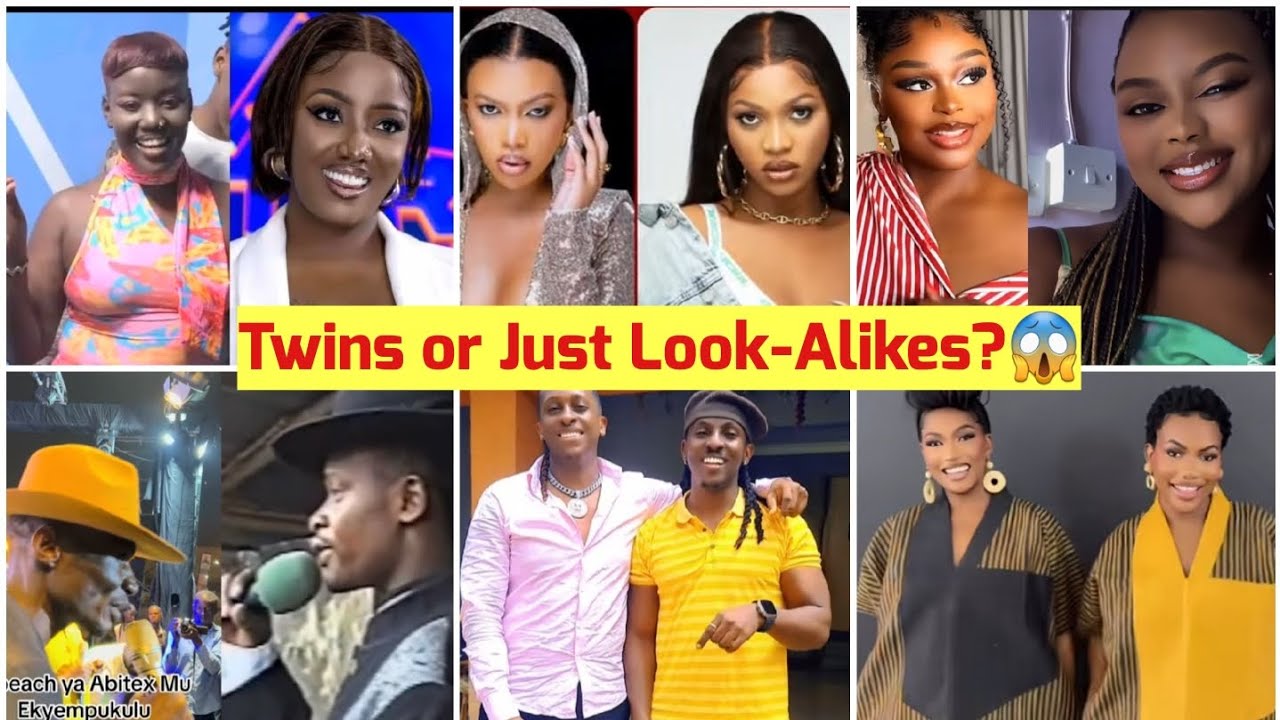 Ugandan Celebrities and Their Shocking😲 Look-alikes👯‍♂️😱🔥