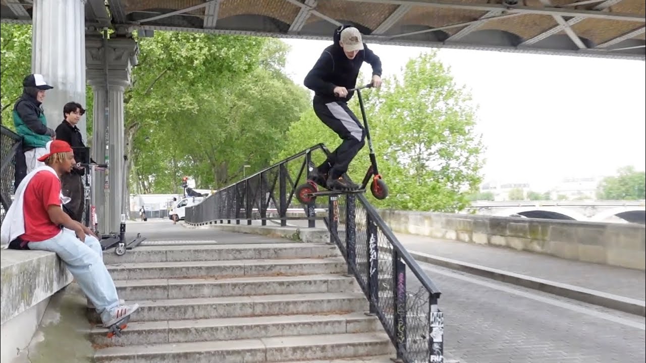 DIRT SCOOT EN STREET !