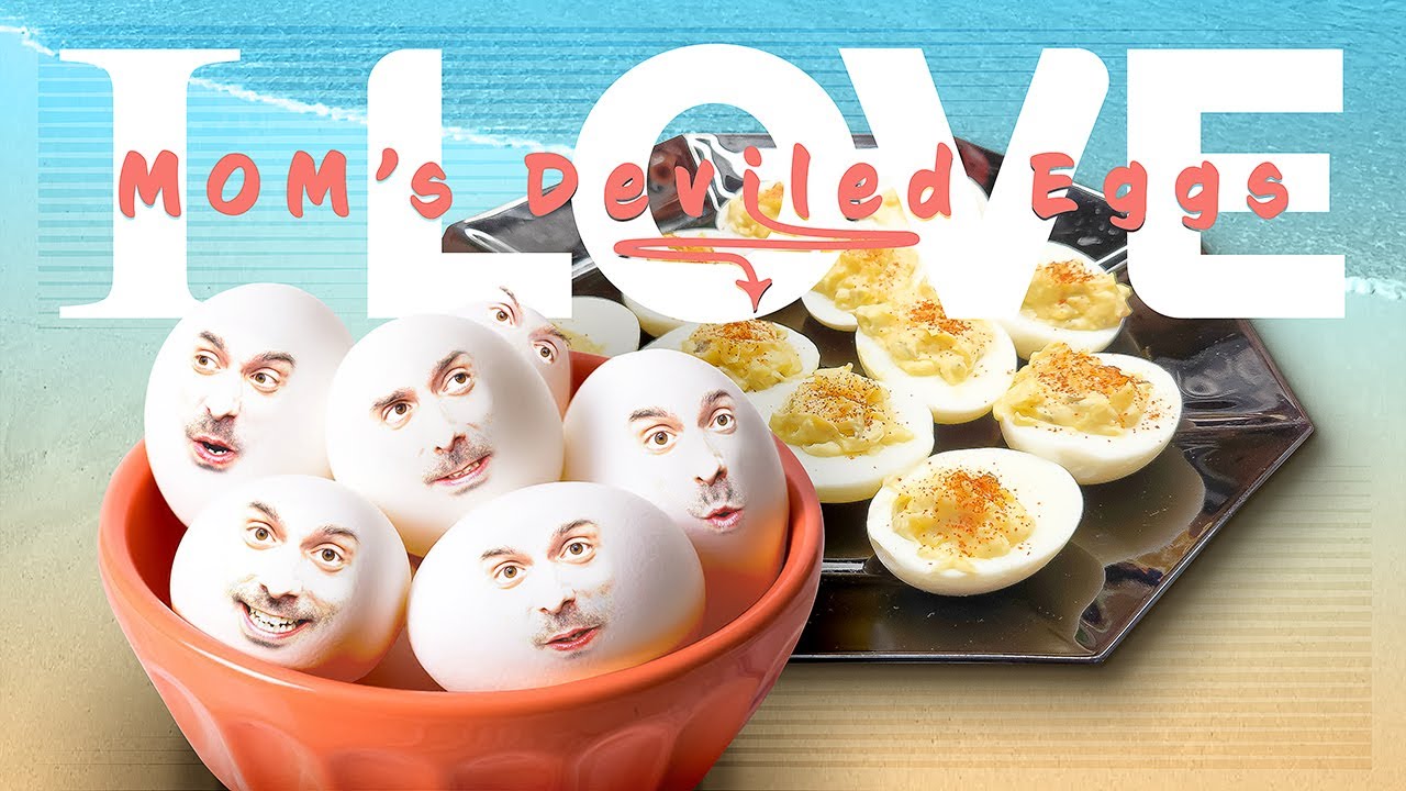 I LOVE Mom's Deviled Eggs (Snack Recipe) - Ep 104