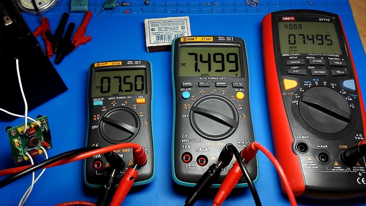 Мультиметры BSIDE ZT301 vs ZT102. Большой обзор.