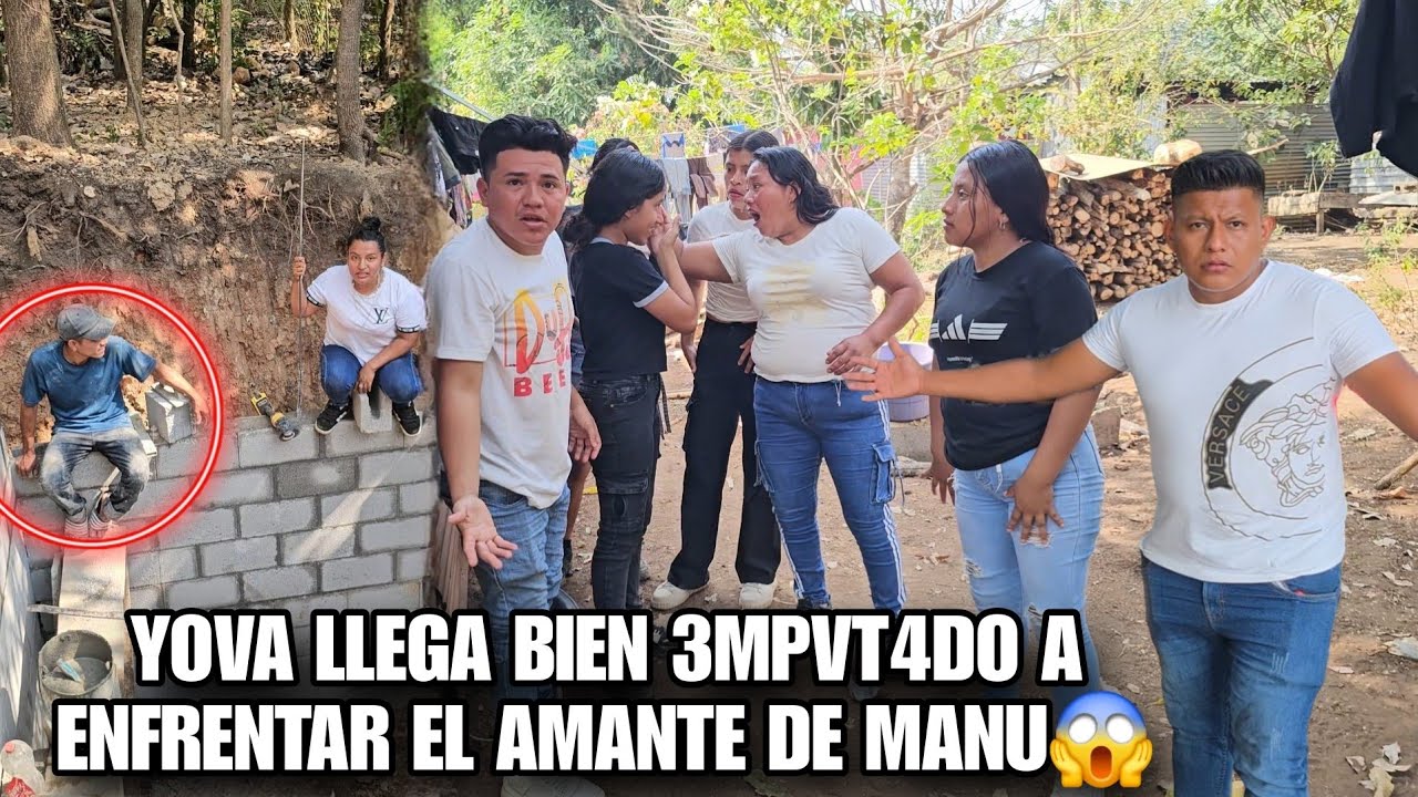 Santo Dios YOVA Se Volvió Loco Llega A Enfrentar A MANU Y El Amante😮 Tiena Que Verlo Asta El Final😱