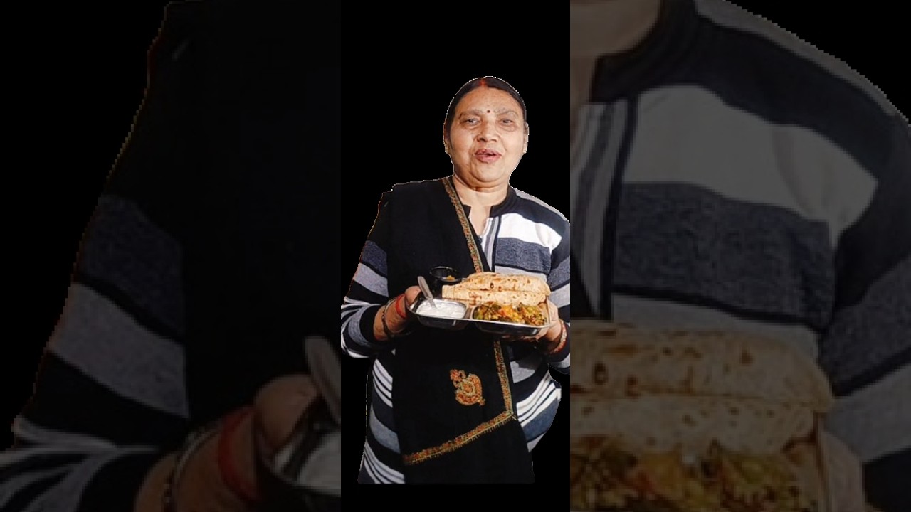 🌟घंटों सोचते रहो समझ में नहीं आता क्या बनाऊं😂/Hari matar aur baigan ki sabji tikona paratha recipe.