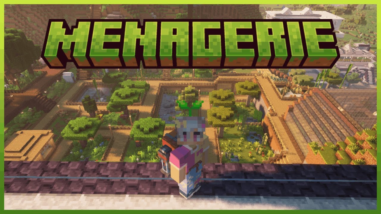 a tour of my friends and i's minecraft zoo ☆