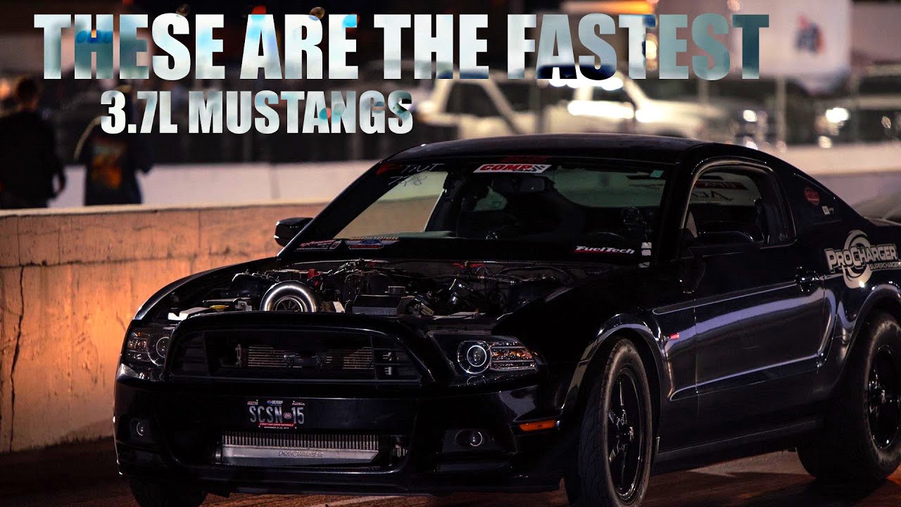 The FASTEST 3.7L V6 Mustangs in 2020 (documented)