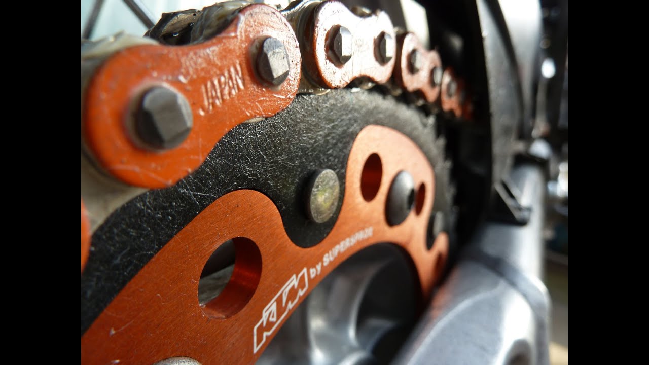 KTM LC4 640 chain and sprockets replacement