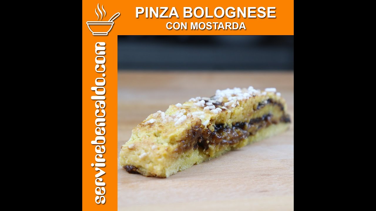 Pinza Bolognese con Mostarda