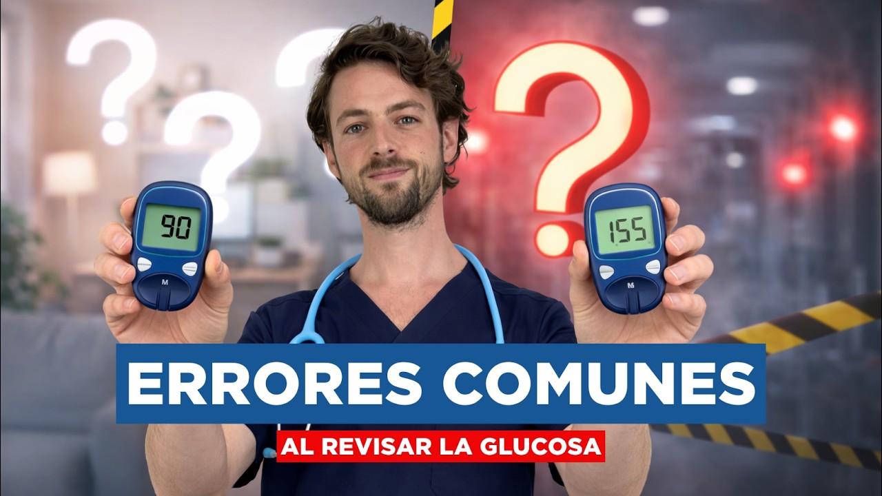 Revisar tu GLUCOSA no sirve si haces esto