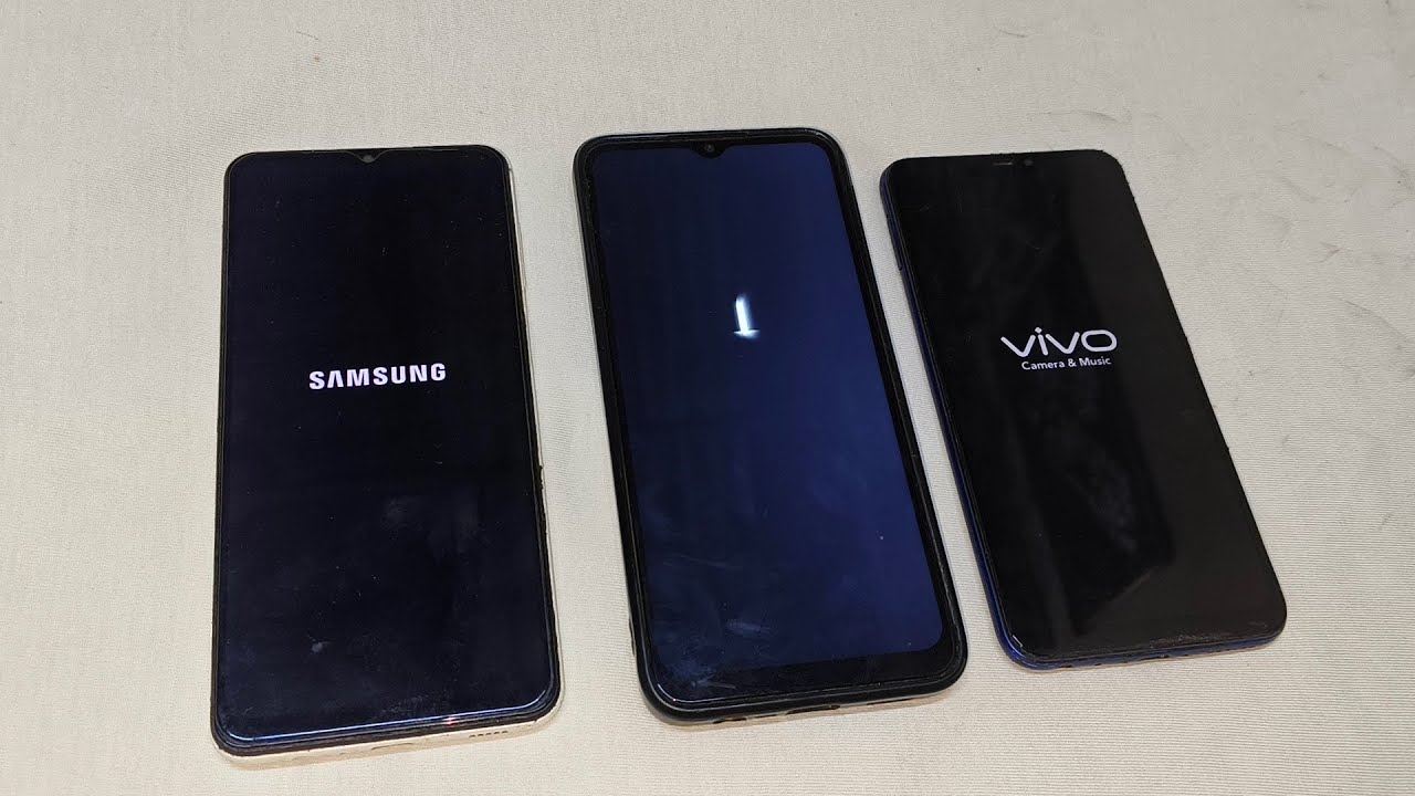 Samsung A12 vs Oppo A15 vs Vivo Y81 Reboot Speed Test