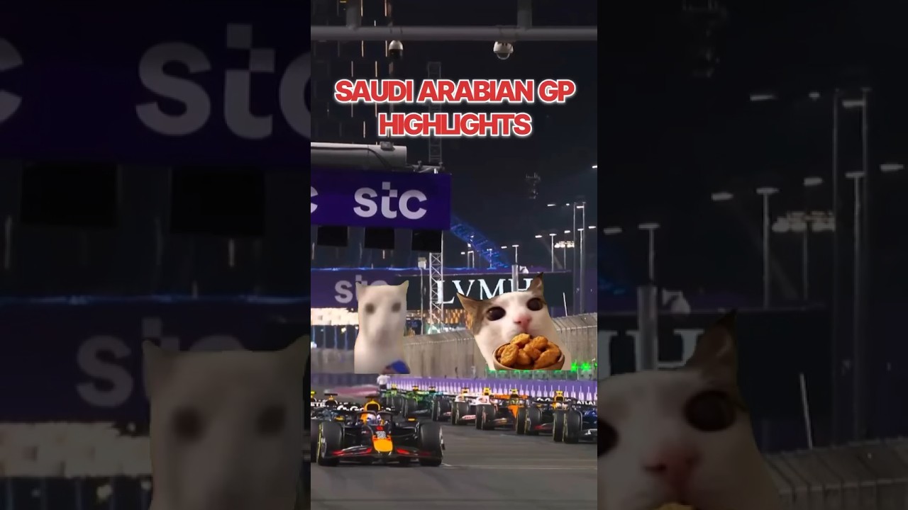 F1 2025 Saudi Arabian GP Race Highlights