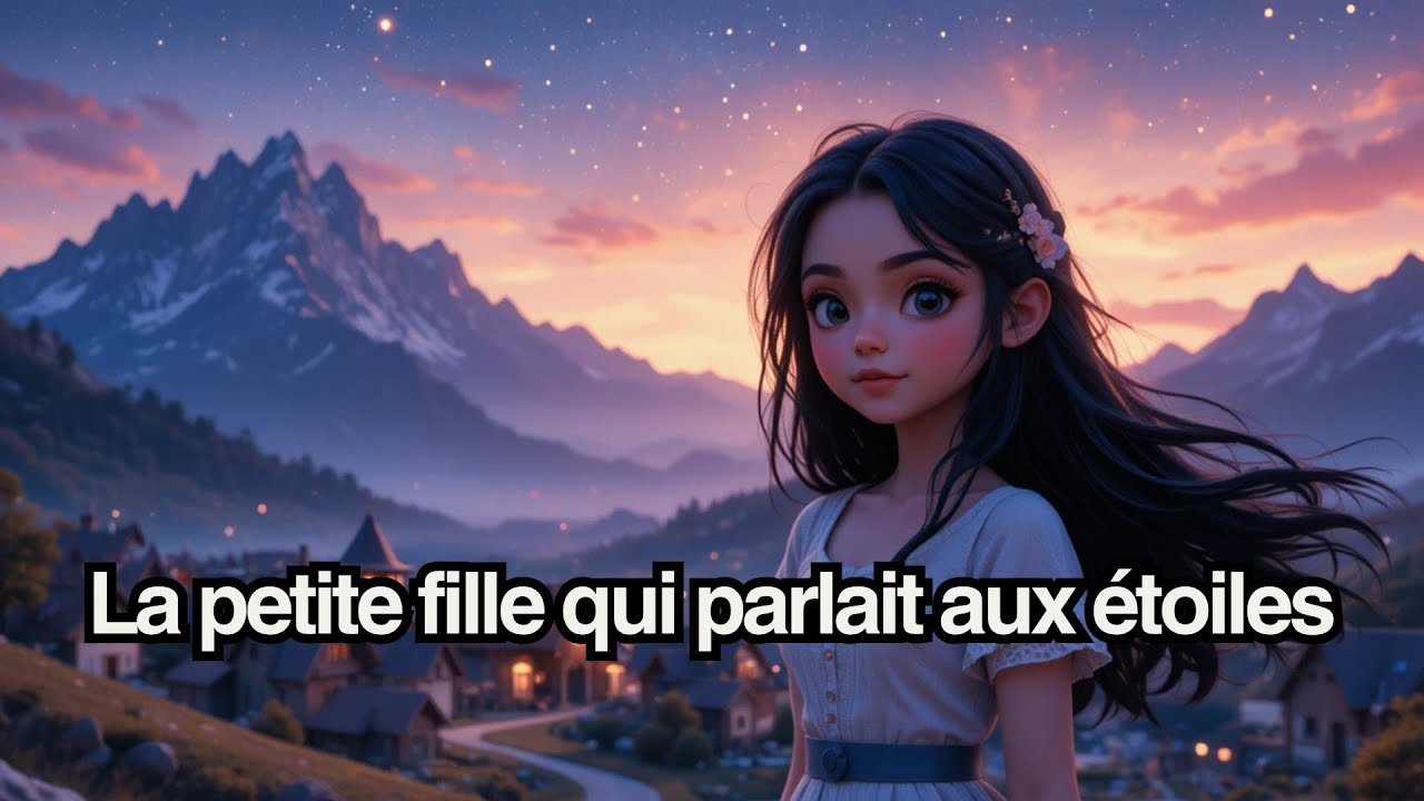 🌟Learn French through Stories | The Little Girl Who Spoke to the Stars (Beginner French Listening)