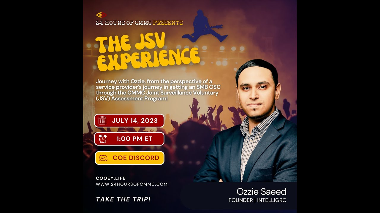 The JSV Assessment Experience with Ozzie Saeed