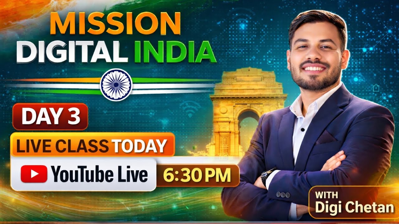 Day -3 Mission Digital India |  Image Content Creation | Canva Introduction