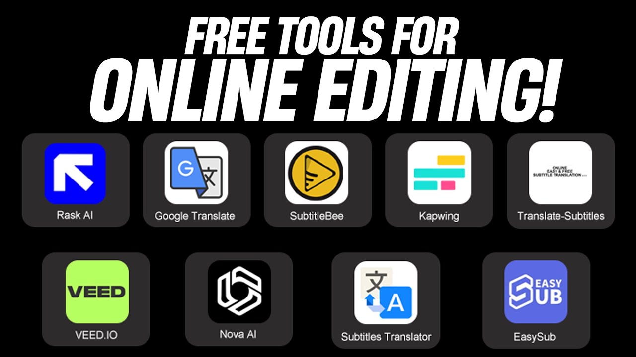 Best Free Tools for Online Editing & Translation Jobs