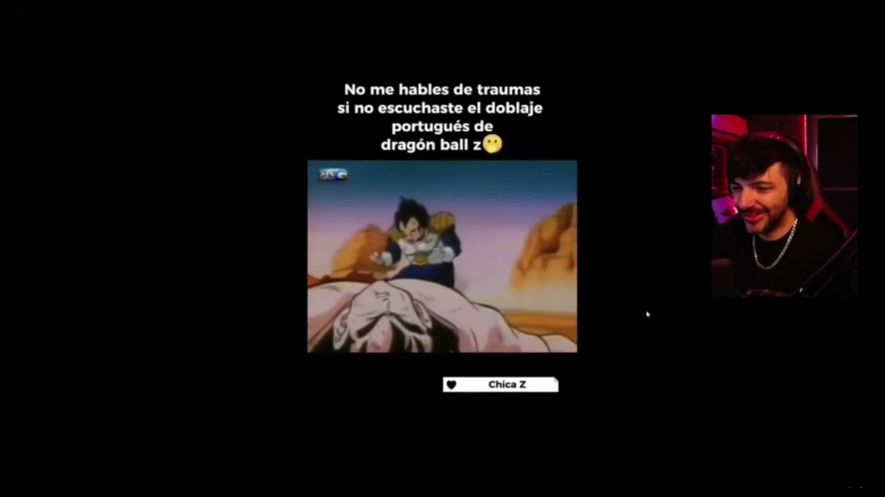 Nexxuz reacciona al doblaje portugués de dragón ball
