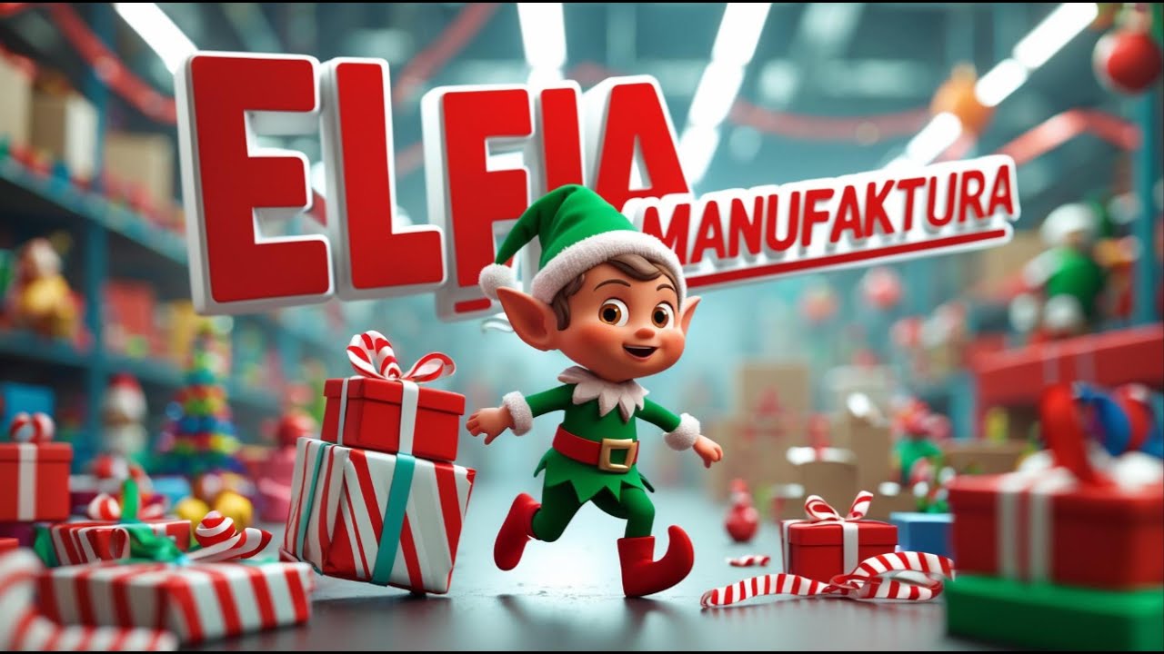 Elfia Manufaktura 🎁 Szybka Piosenka o PREZENTACH | Idą Mikołajki! | @piosenkomania-pl