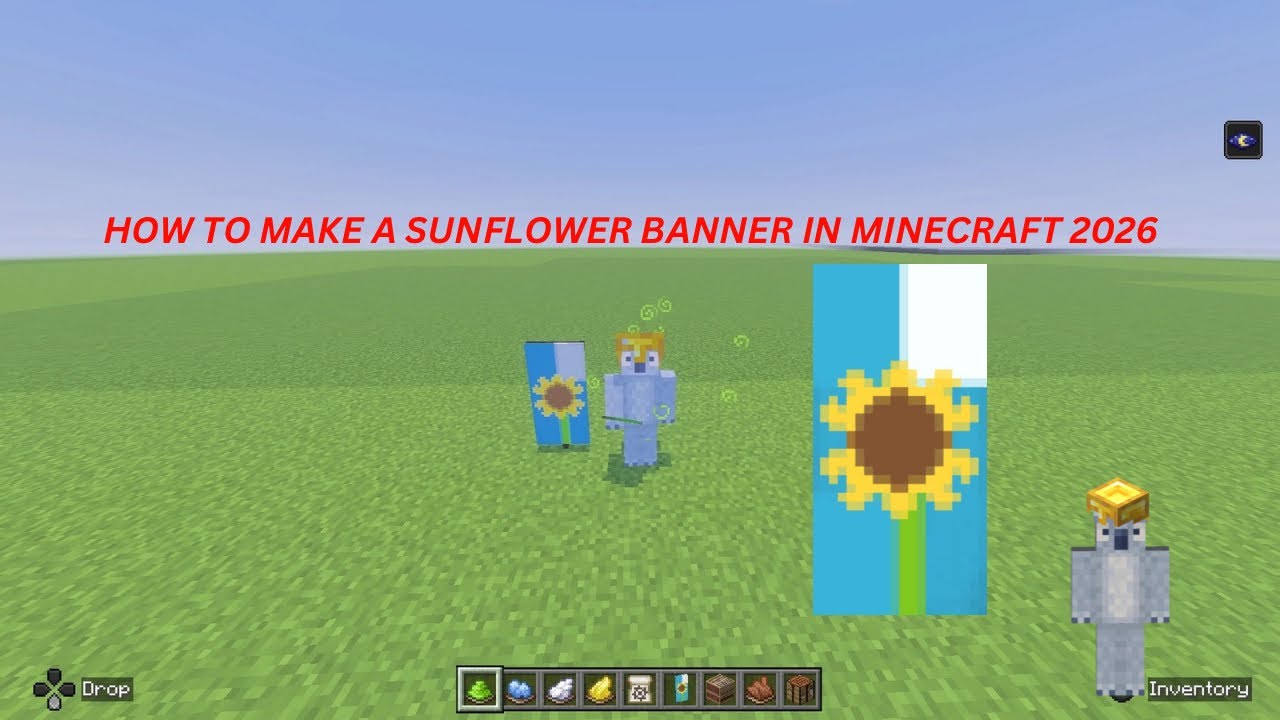 How To Make A Sunflower Banner In Minecraft 2026